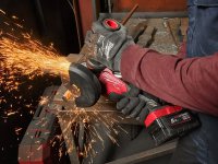 Kit Milwaukee 18V Trapano FPD3 + Smerigliatrice FSAG125X con 2 batterie e valigette