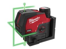 Livella laser Milwaukee M12 CLLP a 2 linee con piombo, raggio verde Livella laser Milwaukee M12 CLLP a 2 linee con piombo, raggio verde