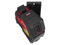 Livella laser Milwaukee L4 CLL ricaricabile USB a 2 linee verdi