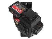 Livella laser Milwaukee M12 3PL-401C a 3 linee 360 gradi raggio verde
