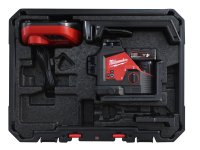 Livella laser Milwaukee M12 3PL-401C a 3 linee 360 gradi raggio verde