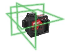 Livella laser Milwaukee M12 3PL-401C a 3 linee 360 gradi raggio verde Livella laser Milwaukee M12 3PL-401C a 3 linee 360 gradi raggio verde