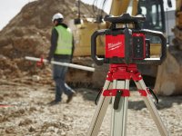 Livella laser rotante Milwaukee M18 Fuel RLOH One-Key raggio orizzontale rosso, 600mt