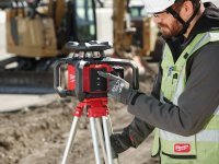 Livella laser rotante Milwaukee M18 Fuel RLOH One-Key raggio orizzontale rosso, 600mt