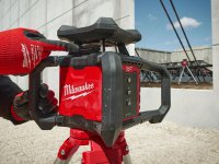 Livella laser rotante Milwaukee M18 Fuel RLOH One-Key raggio orizzontale rosso, 600mt