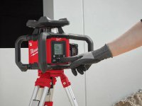 Livella laser rotante Milwaukee M18 Fuel RLOHV One-Key raggio orizzontale/verticale rosso, 1200mt