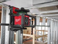 Livella laser rotante Milwaukee M18 Fuel RLO One-Key raggio orizzontale/verticale verde, 300mt