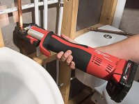 Pressatrice idraulica compatta Milwaukee M18 BLHPT in kit con ganasce M 15-28