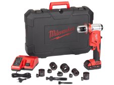 Punzonatrice a batteria Milwaukee M18 HKP con punzoni e matrici M16-M40 in Kit