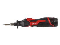 Saldatore a batteria Milwaukee M12 SI 90W con testa orientabile in Kit