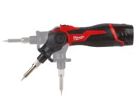 Saldatore a batteria Milwaukee M12 SI 90W con testa orientabile in Kit