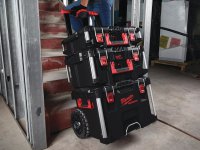 Set Milwaukee PACKOUT con trolley e 2 valigette porta utensili