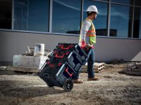 Set Milwaukee PACKOUT con trolley e 2 valigette porta utensili