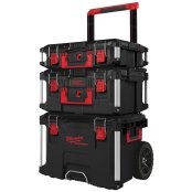 Set Milwaukee PACKOUT con trolley e 2 valigette porta utensili Set Milwaukee PACKOUT con trolley e 2 valigette porta utensili