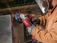Smerigliatrice angolare Milwaukee M18 Fuel FSAGSVO125X-502X 125mm in Set