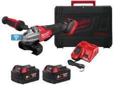 Smerigliatrice angolare Milwaukee M18 Fuel FSAGSVO125X-502X 125mm in Set Smerigliatrice angolare Milwaukee M18 Fuel FSAGSVO125X-502X 125mm in Set