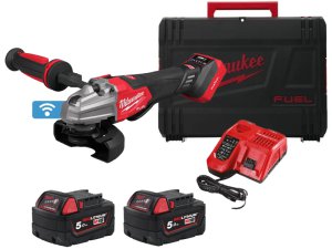 Smerigliatrice angolare Milwaukee M18 Fuel FSAGSVO125X-502X 125mm in Set