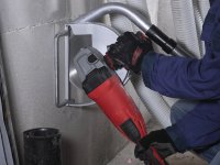 Smerigliatrice angolare Milwaukee AGVK 24-230 EK DMS disco 230mm, 2400W
