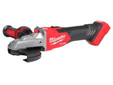 Smerigliatrice angolare Milwaukee M18 Fuel 125mm testa piatta con interruttore a slitta Smerigliatrice angolare Milwaukee M18 Fuel 125mm testa piatta con interruttore a slitta