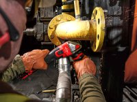 Smerigliatrice angolare Milwaukee M18 Fuel 125mm interruttore a slitta FSAG125XB+2 Batt. 5ah