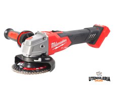 Smerigliatrice angolare Milwaukee M18 Fuel 125mm a velocità variabile interruttore a slitta