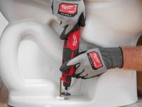Smerigliatrice dritta a batteria Milwaukee M12 BLROT regolazione a 12 velocità