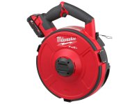 Sonda tiracavi a batteria Milwaukee M18 Fuel FPFT con cavo acciaio 36 mt in Kit