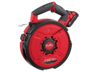 Sonda tiracavi a batteria Milwaukee M18 Fuel FPFT con cavo acciaio 36 mt in Kit