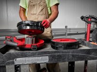 Sonda tiracavi a batteria Milwaukee M18 Fuel FPFT con cavo acciaio 36 mt in Kit