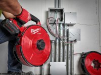 Sonda tiracavi a batteria Milwaukee M18 Fuel FPFT con cavo acciaio 36 mt in Kit