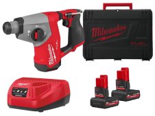 Tassellatore compatto Milwaukee M12 Fuel FHAC16-0 attacco SDS-Plus, 1,15J in Kit