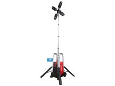 Torre faro Milwaukee MX Fuel TL One-Key 27.000 lumen con batteria 6.0Ah
