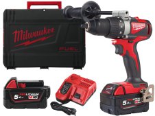 Trapano avvitatore a batteria Milwaukee M18 Fuel BLDD2, 82N in Kit