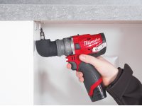 Trapano avvitatore a percussione Milwaukee M12 Fuel FPDX con 3 mandrini