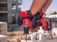 Trapano con percussione Milwaukee M18 BLPDRC con 2 batterie, caricabatterie e valigetta
