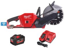 Troncatrice Milwaukee M18 Fuel FCOS230 One-Key 230mm per taglio secco/umido in Kit