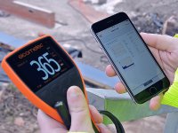 Misuratore di riporti Elcometer 456 B con sonda dritta per metalli ferrosi