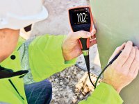 Misuratore di riporti Elcometer 456 B con sonda dritta per metalli ferrosi/non ferrosi