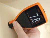 Misuratore di riporti Elcometer 456 B Scala 1 con sonda integrata per metalli ferrosi/non ferrosi