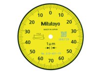 Mitutoyo comparatore a leva orizzontale Serie 513, campo 0,14mm risoluzione 0,001mm