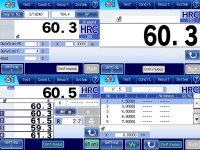 Durometro digitale da banco Mitutoyo HR-530 per scale Rockwell e Brinell