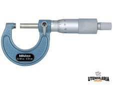 Micrometro Mitutoyo per esterni 0-25mm risoluzione 0,01mm
