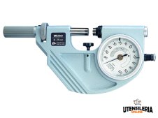 Micrometro con comparatore e pulsante richiamo Mitutoyo 0-25mm risoluzione 0,001mm
