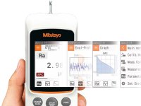 Mitutoyo rugosimetro digitale portatile Surftest SJ-220R con Drive Unit Retrattile R:2µm, 0,75mN