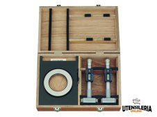 Set micrometri per interni a tre punte Mitutoyo IP65, misura 75-100mm Set micrometri per interni a tre punte Mitutoyo IP65, misura 75-100mm