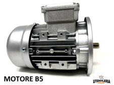 Motore elettrico autofrenante trifase 4 poli 1400 giri 180L4 Kw 22 B5