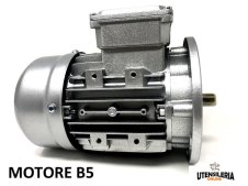 Motore elettrico trifase IE2 400V 6 poli 900 giri 132S6 Kw 3.0 B5 B14