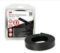 Nastro 3M™ Dual Lock™richiudibile SJ355B, Nero, 25 mm x 2.5 m Blister