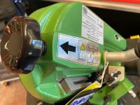 Segatrice a nastro NEBES trasportabile motore inverter lama da 1335mm