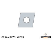 Inserti per tornitura CNGA-WU serie in ceramica (10pz)